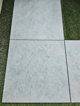 Dlažba terasová 2 cm hrubá, 60x60, Quarz sivý - 3