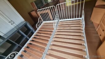 Predám 2x rastúcu kovovú posteľ - 3