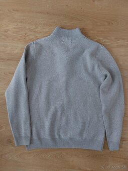 Pulóver s rolákom na zips Reserved M. - 3