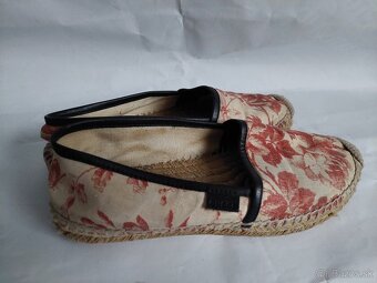 Gucci topanky espadrilky floral 36 original - 3