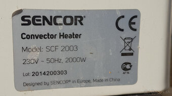 Ohrievač  Sencor - 3