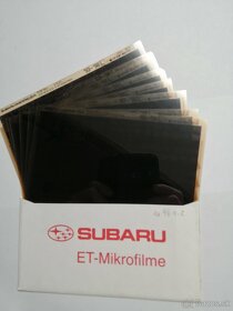 SUBARU IMPREZA  Katalog, Rozbor vozidla, Mikrofilm - 3