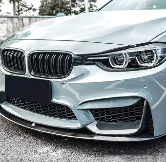 Predný Lip BMW M3/M4 F80/F82 FullCarbon - 3