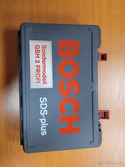 Rezervované Príklepová vŕtačka Bosch GBH2 Profi-Nepoužívaná - 3