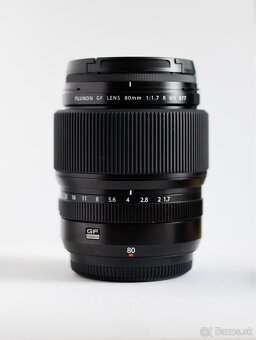 Fujifilm GF 80mm 1.7 - 3