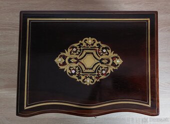 Likérnik boulle palisander Francúzsko Napoleon III - 3
