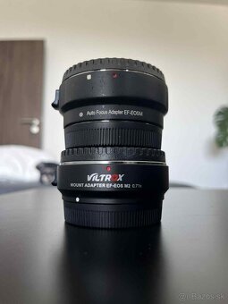Canon M50 + 22mm f/2 + 15–45mm + Viltrox Speedbooster + filt - 3
