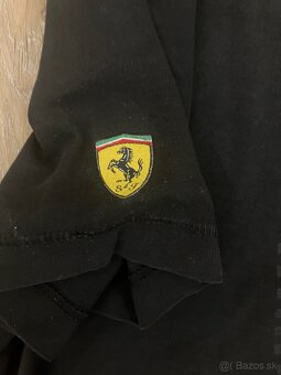 Ferrari F1 Team čierne tričko Puma - 3