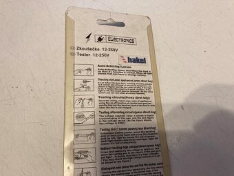 Skúšačka napätia kontaktná/bezkontaktná HAKEL - 3