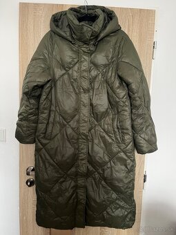 Zelená dlhá bunda - 3