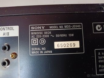 Mini disc sony mds-je 640 - 3