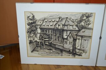 predam dva krasne obrazy malovane ceruzou - 3