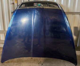 Škoda Octavia 2 pred-facelift, predok, nárazník, kapota - 3