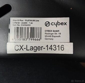 Cybex Aton Q Plus - Platinum (vajicko) - 3