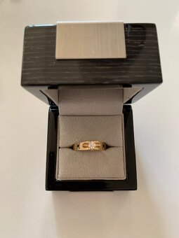 Pánsky diamantový prsteň - 3