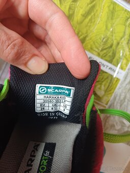 Detske turisticke topanky scarpa - 3