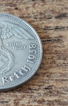 Hindenburg dvojmarkovka striebro - 3