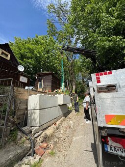 Autodoprava s hydraulickou rukou - dosah 13m 🏗️ - 3