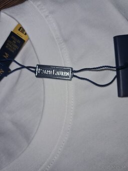 Polo ralph lauren golfer biele tricko - 3