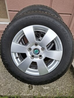 Škoda Deimos 5x112 , 195/65 r15 ZIMNE PNEU - 3