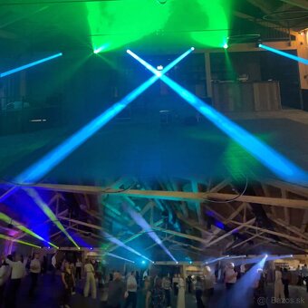 Rotačné hlavy 200W Beam, fokusácia, prizmy - 3