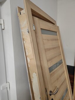Interiérové dvere ľavé 80 so zarubnou - 3