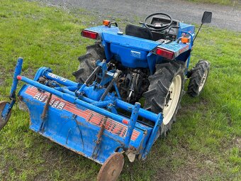 malotraktor Iseki TA227 + rotavator - 3