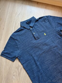 Modrá Polo Ralph Lauren polokošeľa - 3
