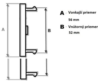 Predám nové stredové krytky VW - 3