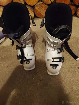 Predám dievčenské lyže a lyžiarky 120 - 3