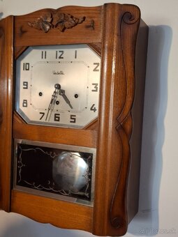 Predám funkčné štvrťbicie hodiny VEDETTE Westminsterská melo - 3