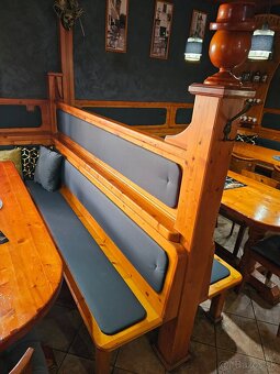 Predám barový pult a boxy na sedenie - 3