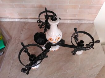 Stare trojramenne tirolske svietidlo - 3