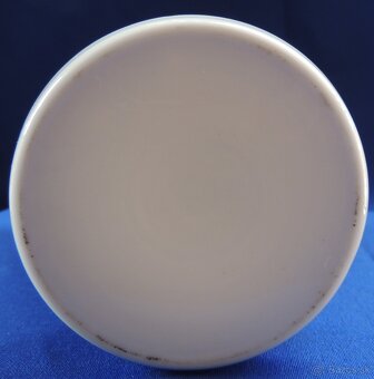 Starožitná vázička z opálového (mliečneho) skla - 3