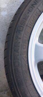 Dojazdove koleso 5x112 r18 original BMW - 3