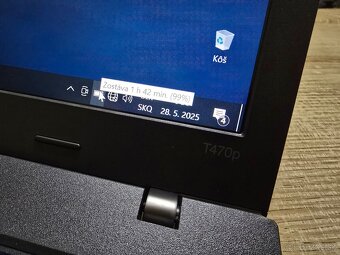Lenovo T470p plnefunkcne s 8gb ram 256gb ssd diskom a i5 pro - 3