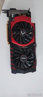 Predám grafickú kartu MSI GTX 970 4GB - 3