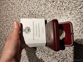 5 euro San Maríno 2011 - European Explorers - PROOF - 3