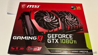 MSI Nvidia Gtx 1080ti Gaming X 11Gb VRAM - 3