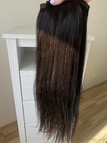 Clip in seamless vlasy 60 cm - 3