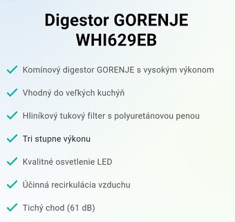 Whirlpool WHI629EB digestor - 3