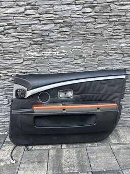 BMW E65 - TAPACIRE DVERÍ DREVO DEKOR - 3