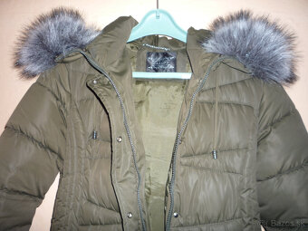 Dámsky prešívaný kabát s kapucňou zn. GAROFF - 3