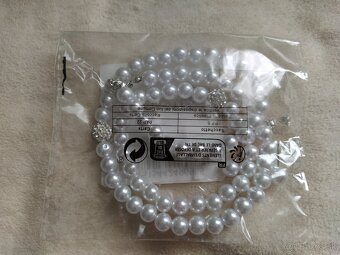 NOVÝ set perlovéj bižutérie (osobný odber) - 3