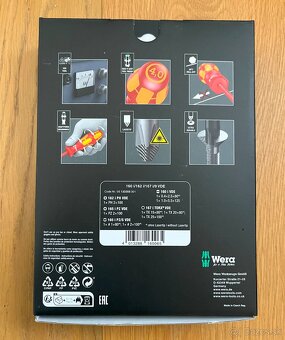 Wera 9 dielna sada šrubovákov VDE - 05133355001 - 3
