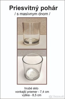 Sklenené poháre - 3