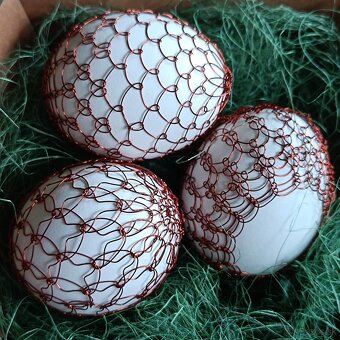 Veľkonočné drôtované kraslice - 3