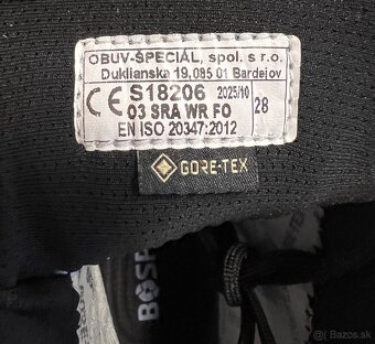 Goratex obuv, BOSP taras army mid black - 3