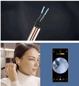 Predám nový Wifi digitálny ušný endoskop - najvyšší model - 3