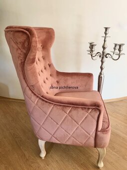 novy luxusny velky chesterfield ušiak -35% - 3